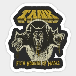 Filth Hounds of Hades 1982 Sticker